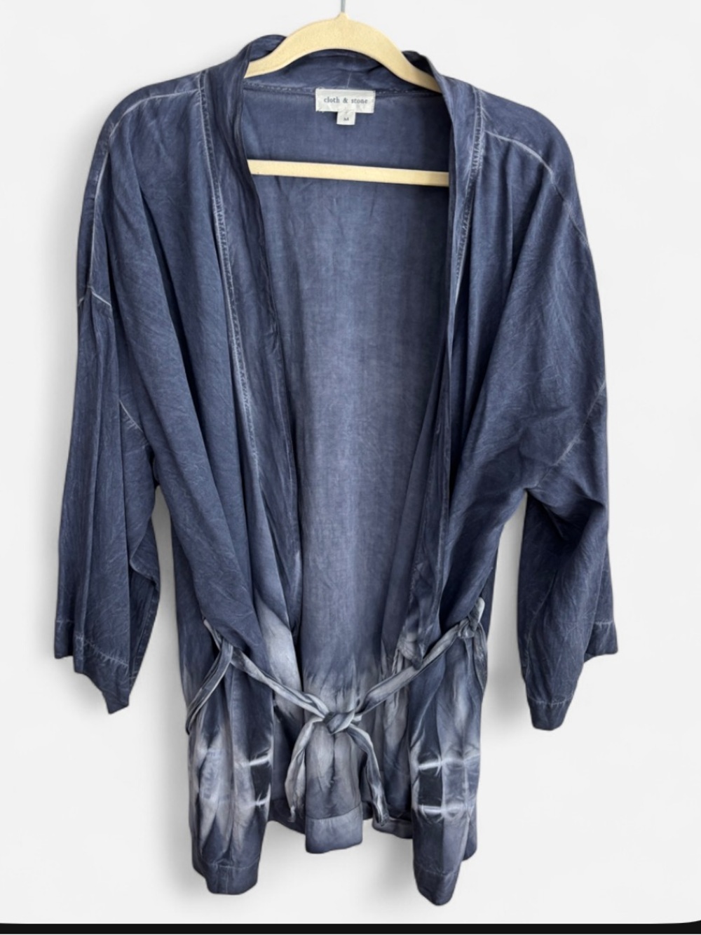 Cloth & Stone Indigo Kimono - M